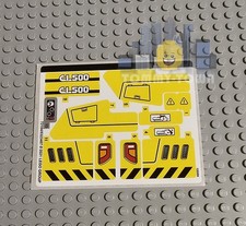 Lego Technic STICKER SHEET