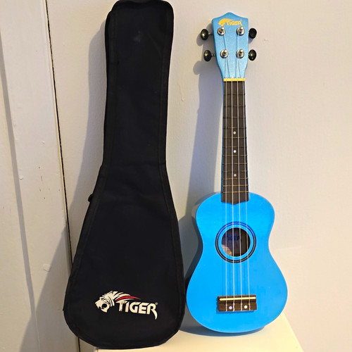 Tiger blue glitter - tiger,