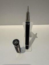 Alfred Dunhill Ballpoint Black Sentryman Black Resin Silver Trim