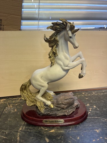 Resin cast unicorn - resin, statue