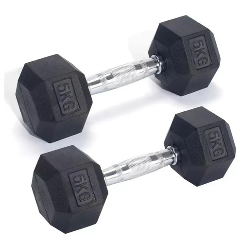 Hex dumbbells set - dumbbells,