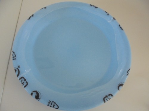 Ikea plain blue dessert - ikea,