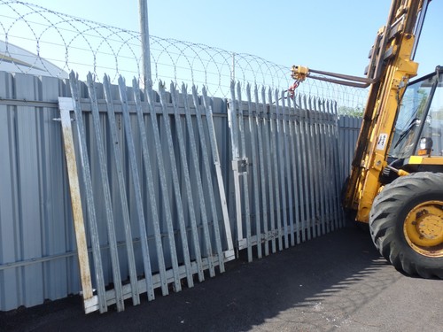 Steel palisade gates fit - palisade,