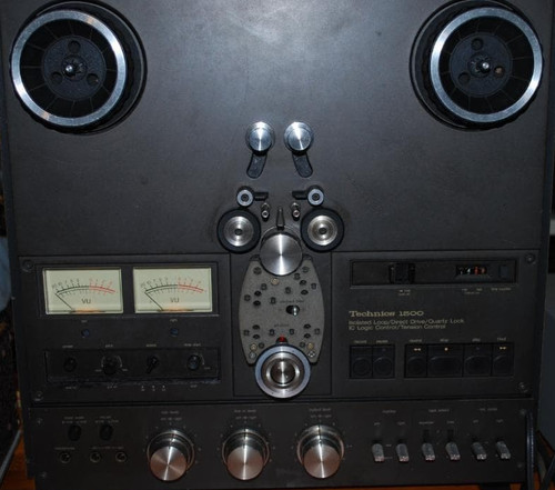 Technics 1500u open - technics, rs-1500u
