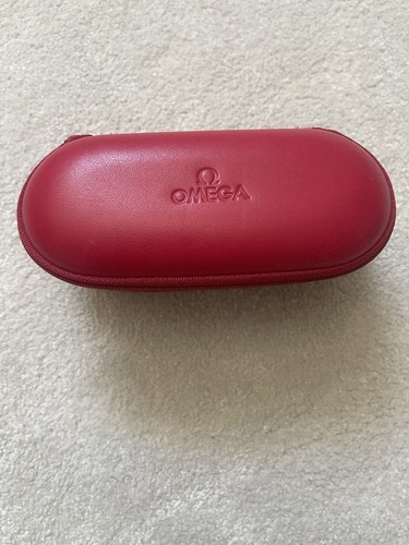 Omega red travel - pouch, genuine