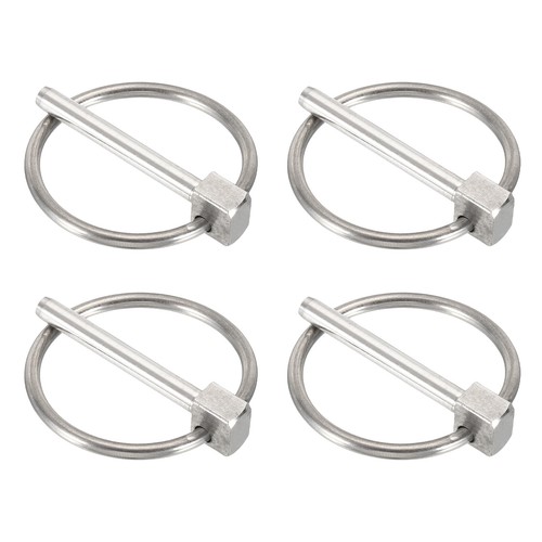 4pcs lynch pin x - (3/16",