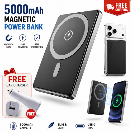 Magsafe 5000mah 20w - magsafe,