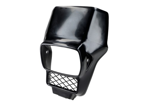 Headlight fairing black for