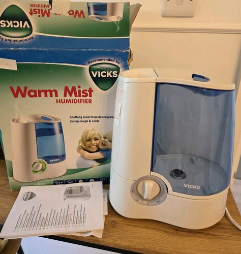 Vicks warm mist humidifier - vicks,