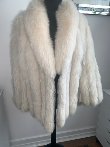 Vintage real ranch fox fur - real,