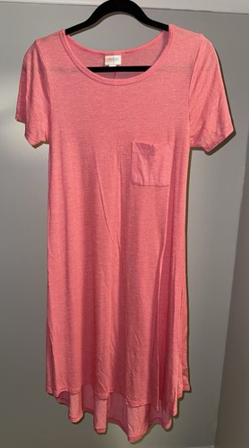 Lularoe carly dress pink - lularoe,