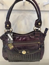 Manx Faux Leather Metallic Brand New Shoulder/Handbag USA brand inc. a Dustcover