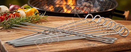 Metal bbq skewers barbecue - bbq,