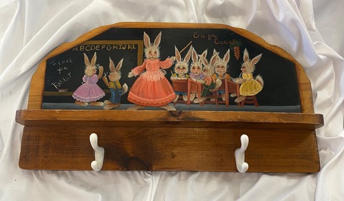 Vintage hand painted rabbit - vintage, hand-painted