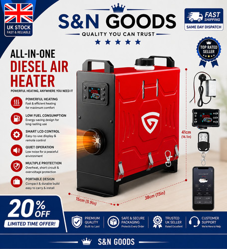 Diesel air heater 8kw - air,