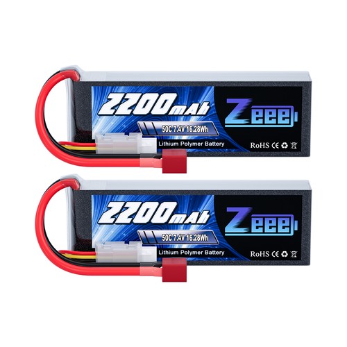 Zeee 2200mah 2s lipo - 2200mah, 7.4v