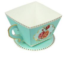 8x Tea Party Decorations Alice