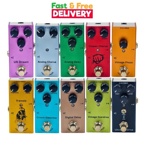 Guitar stompbox pedal set - stompbox,