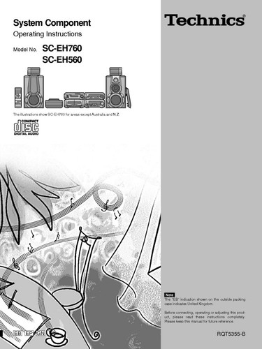 Technics eh760 - technics, sc-eh760