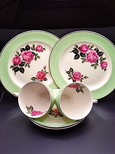 Crownford tea trio set - trio,