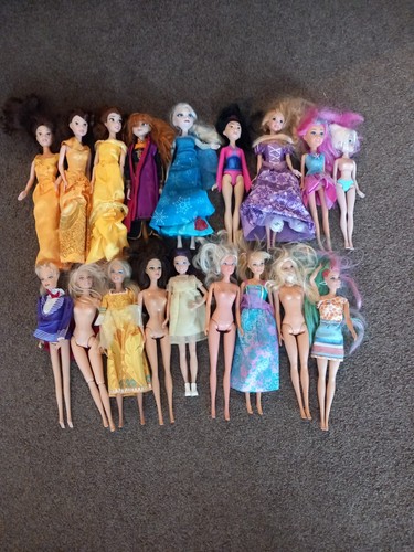 Barbie dolls and disney - dolls,