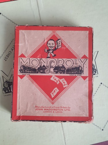 Vintage monopoly small box - vintage,