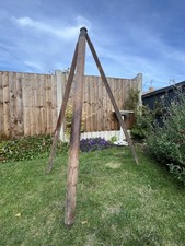 Vintage Wooden Theodolite Camera Light Surveyors Level Upcycle Tripod Derby