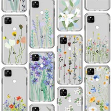 Pretty Flower TPU Case Silicone Phone Cover For Google Pixel 10 Pro 9 8A 7A 6 5A