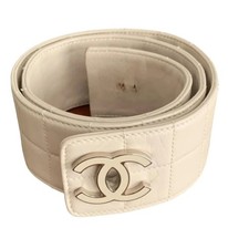 Chanel Vintage Women Leather