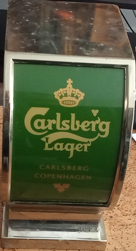 Carlsberg lager metal beer - lager,