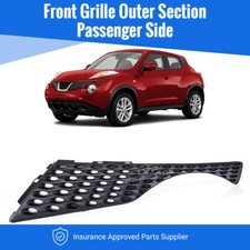 Fits Nissan Juke 2010-2014 Front Grille Outer Section Passenger Side UK Seller