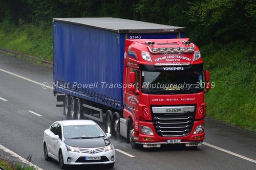 Truck photo 12x8 daf - xf,