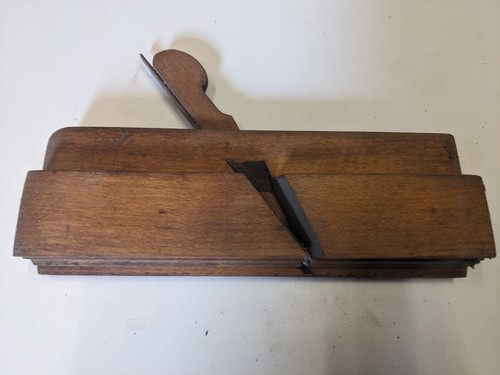 Antique wooden moulding - wooden, plane