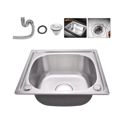 Small single bowl square - single,