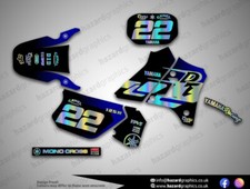 Yamaha DT 125R DTR DT125R 125R 200R Graphics Kit Sticker Decal (Holographics)