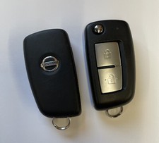 GENUINE NISSAN 2 BUTTON REMOTE FLIP KEY FOB NOTE JUKE ETC! TESTED! LOOK!