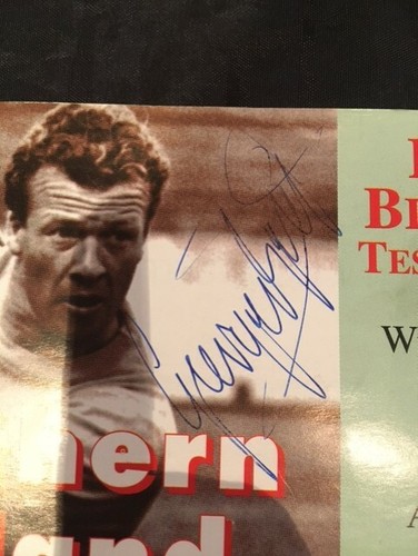 George best autographed - george,