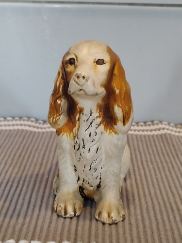 Vintage old ceramic - ceramic, cocker