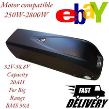 52V 20AH E Bike Battery