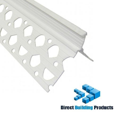 White pvc render corner beads - corner,