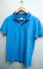 Vintage blue men's Lacoste medium polo shirt| SKU 2015