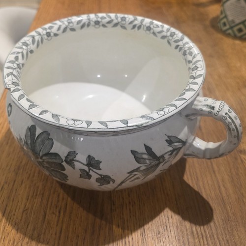 Antique chamber pot stunning - antique,