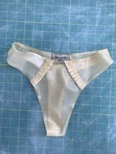❤️ Gorgeous Latex Rubber fetish wear lingerie Thong M 12/14 RRP £66