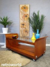 MCM Vintage Retro 60s 70s G PLAN Tulip Teak & Glass Coffee Table