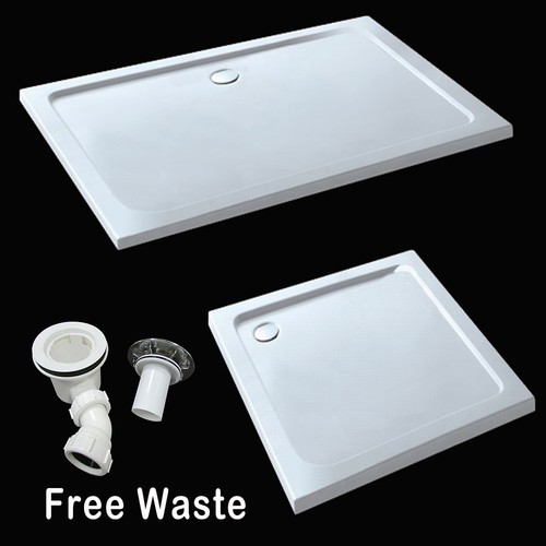 Walk slimline shower - walk, in