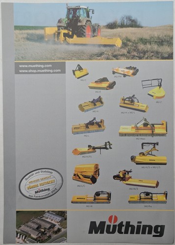 Original muthing flail mowers - muthing,