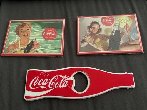 Coca cola fridge magnet - coca, and