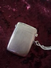 Silver Marked Vesta Case , Excellent Condition