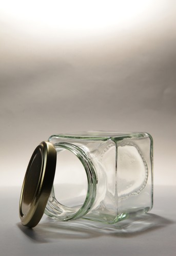 200g square glass - ,