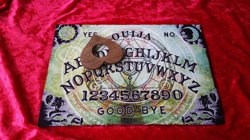Wooden ouija board game - ouija,